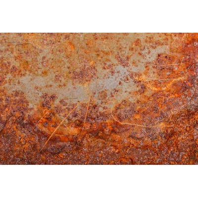 DIMEX ART Флизелинов фототапет ръждясал метален лист 375 x 250 см