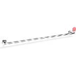 DECOR WALTHER Закачалка на релса за кърпи Basic самозалепващ се монтаж 85 см хром (0535300)