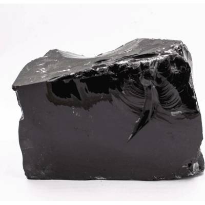 Milujeme Kameny Obsidián černý - surový kámen OBC28