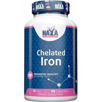 Haya Labs Chelated Iron 15 mg 90 tablet