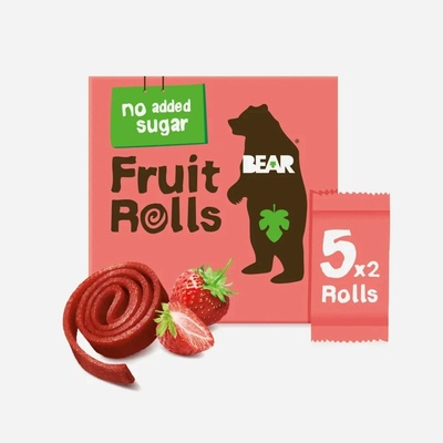 YOYO Bear ovocné rolky Jahoda 5x 20 g
