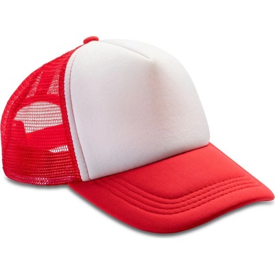 Result Headwear Detroit RC 089X síťovaná 5 panelová COT-28089X94199 Červená/bílá