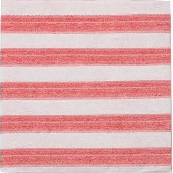 Zafferano Хартиени салфетки Righe раирани 25 x 25 см червени 20 бр (NPQ2502)