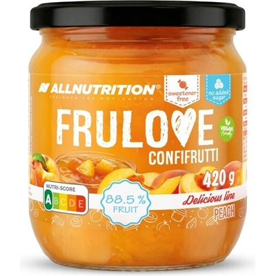 ALLNUTRITION FRULOVE Broskvová Konfitura 420 g – Zboží Dáma