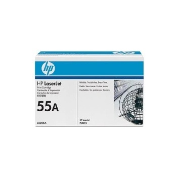 HP Консуматив HP 55A Black LaserJet Toner Cartridge (CE255A)