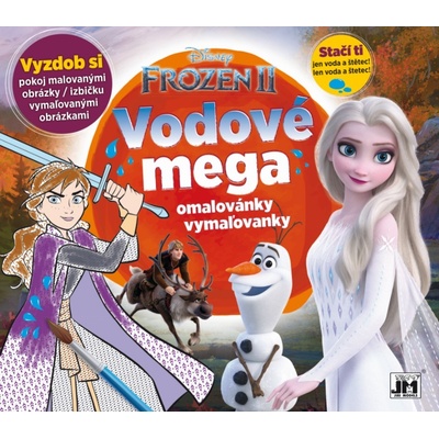 Jiří Models Mega maľovanky vodové Ľadové kráľovstvo 2