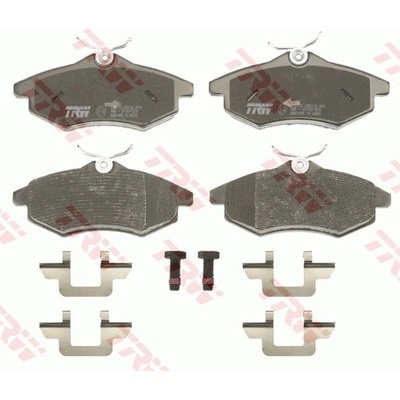 TRW Sada brzdových platničiek kotúčovej brzdy GDB1495