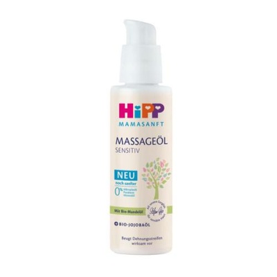 Hipp Mamasanft Massage Oil Sensitive масажно масло за бременни против стрии 100 ml