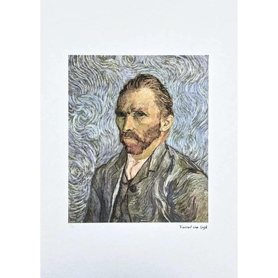 Vincent van Gogh - Self-Portrait 119/250 - limitovaná edice s certifikátem, 50x70cm