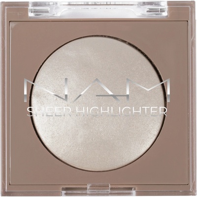 NAM Sheer Highlighter 02 Cold Champagne Rozjasňovač na tvár 4 g