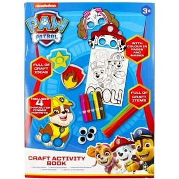 Mikro Paw Patrol комплект от мини игри и творчески дейности в книжка