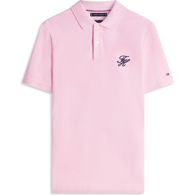 Tommy Hilfiger Блуза с яка Tommy Hilfiger Men's Short Sleeve Polo Shirt - Classic Pink