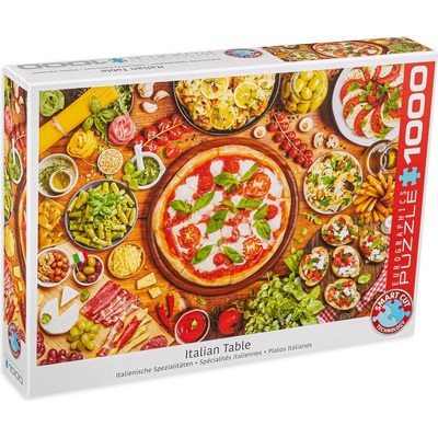 EUROGRAPHICS Пъзел Eurographics от 1000 части - Италианска кухня (60005615)