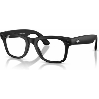 Meta Ray-Ban Wayfarer Gen2 Large, Matte Black, Clear 4012601SSB53 – Zboží Mobilmania