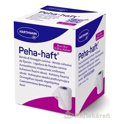 PEHA-HAFT kohézne fixačné ovínadlo 6 cm x 4 m 1 ks