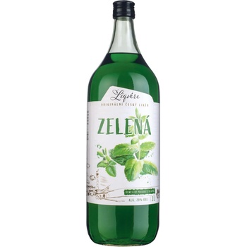 Liqvére Peprmint 2 l (holá láhev)