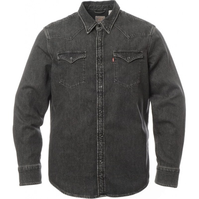 Levi´s Barstow pánska džínsová košeľa Western 85744-0038 tmavo šedá