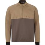 Vaude Мъжка фланелка с дълъг ръкав за колоездене Vaude Qimsa Halfzip L/S Shirt Cycling jersey - Oat (056-3818-0511)