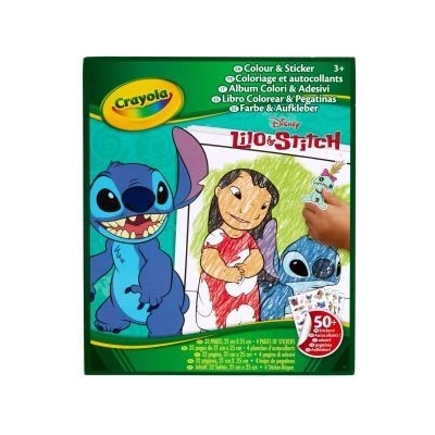 Crayola Crayola: Lilo&Stitch със стикери за оцветяване