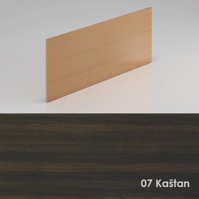 Nábytek Designový cz PD10B 07 Dělící panel Komfort 100 x 49 cm kaštan/šedá