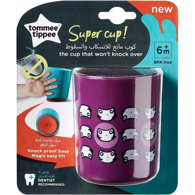 Tommee Tippee hrníček Super Cup 190 ml fialová