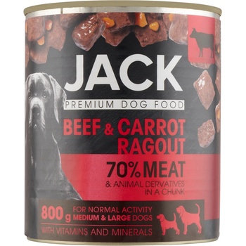 Image 1 of Jack Beef + carrot ragout 800 g