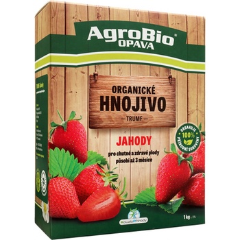 AgroBio Trumf jahody granulované organické hnojivo 1 kg