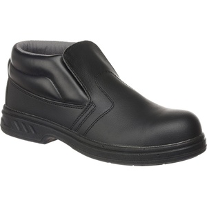 Portwest steelite slip on s2 fw83 / Предпазни ботуши до глезена s2 - черни 35 (fw83bkr35)