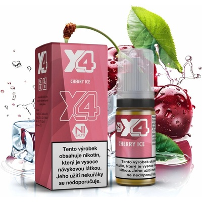 X4 Bar Juice Cherry Ice 10 ml 20 mg