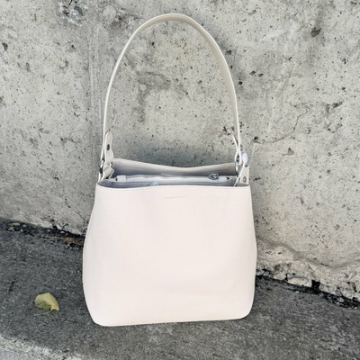 Krémová kabelka/crossbody BELLEZZA 25x33x13 cm