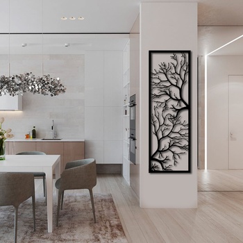 Decono Метална Декорация Рамкирани Клони