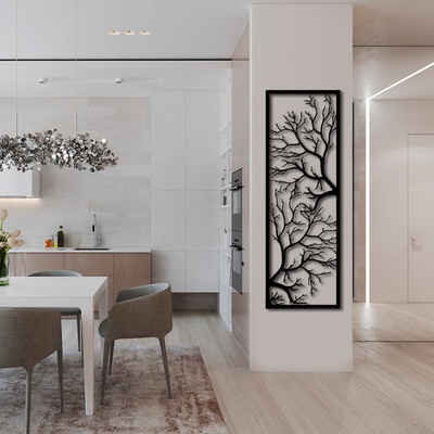 Decono Метална Декорация Рамкирани Клони