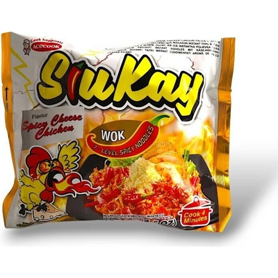 Siukay Pikantné kuracie rezance so syrom 127 g