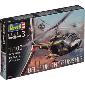 Image 1 of Revell Bell UH-1H 1:100 (04983)