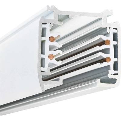 3F lišta POWERGEAR bílá 1m