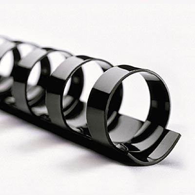 PLASTOVÝ HŘEBEN PRO KROUŽKOVOU VAZBU 19 mm černý