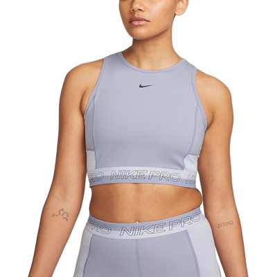 Nike Потник Nike W NP DF CROP TANK FEMME Лилав Velikost M