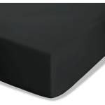 Catherine Lansfield Черен еластичен чаршаф от перкал 135x190 cm Easy Iron Percale - Catherine Lansfield (BD/18277/W/DFDX/BK)