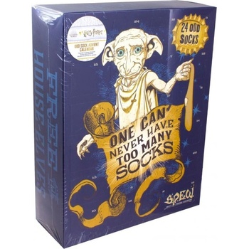 Epee Merch Harry Potter Dobby Adventní kalendář 24 denní ponožkový