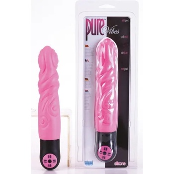 Seven Creations ВИБРАТОР PURE SILICONE VIBE PINK/BLACK от SexOutlet. bg