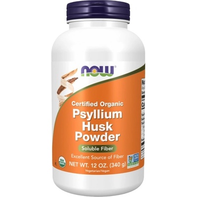 NOW Psyllium Husk Powder / Organic [340 грама]