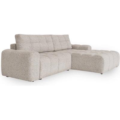 Miuform Бежов разтегателен модулен ъглов диван с място за съхранение (десен ъгъл) Lulu - Miuform (2215PE06)