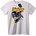 NOONEBRAND Тениска Justin Bieber с мотивиращ цитат - XS, White