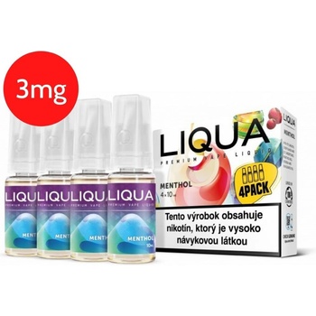 Ritchy Liqua Elements Menthol 4 x 10 ml 3 mg