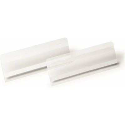 Logistické vrecko, 210x74 mm, horizontálne, DURABLE HARD COVER, so samolepiacim pásikom, priehľadná