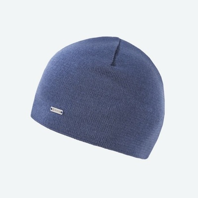 Kama Dětská pletená merino čepice B96 světle modrá