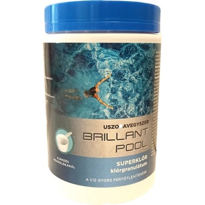 Brillant Pool Суперхлор хлорен гранулат, 1 кг brillant pool
