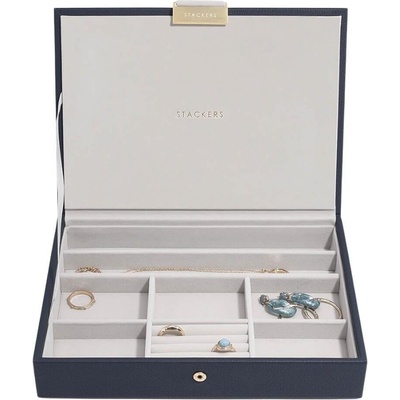 Stackers Ковчеже за бижута Stackers с капаче cлassic морскосиньо (75990)