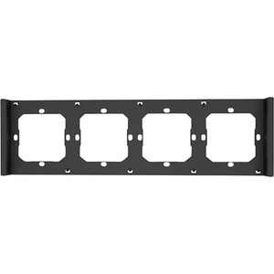 SONOFF Рамка за ключ Sonoff M5-4C-80-F, четворна, графитено черна (M5-4C-80-F)