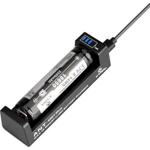 Xtar Бързо зарядно Xtar ANT MC1 Plus за цилиндрични Li-ion батерии 18650 (6952918320395) Зарядно за батерии
